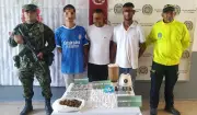 Golpe al microtráfico en Candelaria: tres capturados y droga incautada