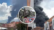 Incendio en bodega de HA Bicicletas en Itagüí: 100 bomberos controlaron las llamas