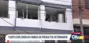Incendio en fábrica de Kennedy deja tres heridos por explosión de tanque de alcohol en Bogotá