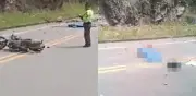 Joven motociclista fallece tras impacto de rocas en vía La Pintada-Supía, Caldas