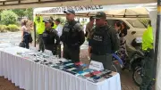 Megatoma policial en Buga desarticula bandas criminales con 80 capturados y armas incautadas