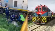 Mujer de 38 años con trauma craneal leve tras ser arrollada por Tren de la Sabana en Bogotá