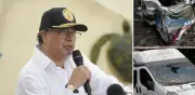 Petro pide investigar si explosivos de atentado en Cauca vinieron de Ecuador