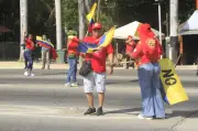 Protesta en Turbaco exige desmonte de peaje del Corredor Cartagena-Barranquilla