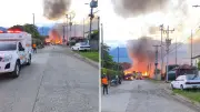 Reportan incendio estructural en Acopi-Yumbo, Valle del Cauca