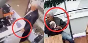 Revelan video de otro robo del 'abuelo ladrón' en el Aeropuerto El Dorado de Bogotá