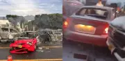 Sobreviviente narra el horror del choque múltiple en peaje de Zipaquirá: 'Me acabaron el carro'