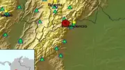 Temblor de magnitud 4.0 sacude el centro de Colombia este 29 de abril