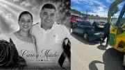 Tragedia en Bucaramanga: pareja de esposos muere arrollada por camión sin frenos