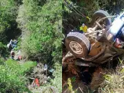 Tragedia en Dagua: Camioneta cae a abismo de 40 metros dejando tres turistas muertos