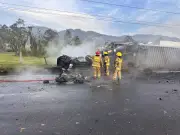Tragedia en peaje de Zipaquirá: tractomula sin frenos arrolla 9 vehículos dejando 2 muertos y 17 heridos