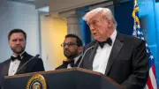 Trump dice que tirador en cena de corresponsales estaba muy lejos de él