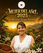 Yehili Arenas: Mujer del Año por su labor con el café en Santander