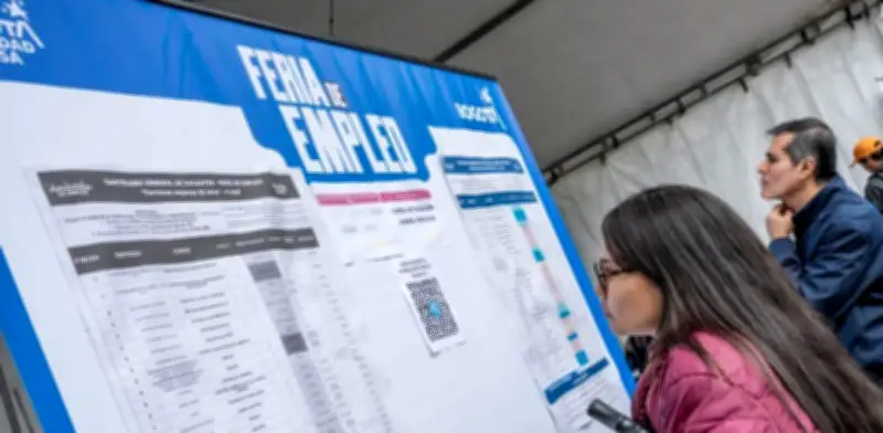 1.100 vacantes de empleo en Bogotá para esta semana: oportunidades sin experiencia