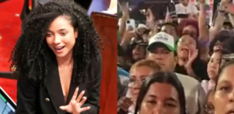 Abuchean a Juliana Guerrero en evento de Iván Cepeda en Valledupar