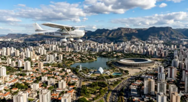 Accidente aéreo en Belo Horizonte: dos muertos y tres heridos