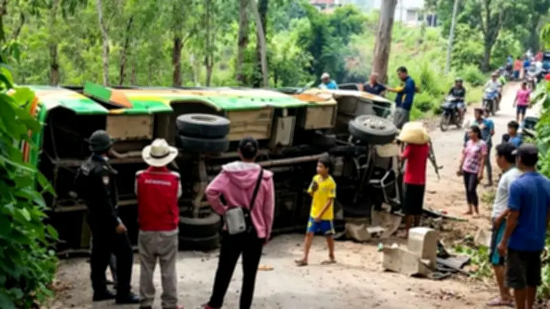 Accidente de bus escolar en Lourdes deja 30 menores heridos en Norte de Santander