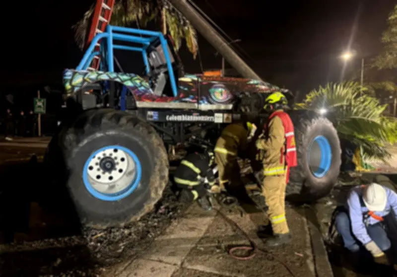 Accidente de monster truck en Popayán: tres muertos y más de 40 heridos