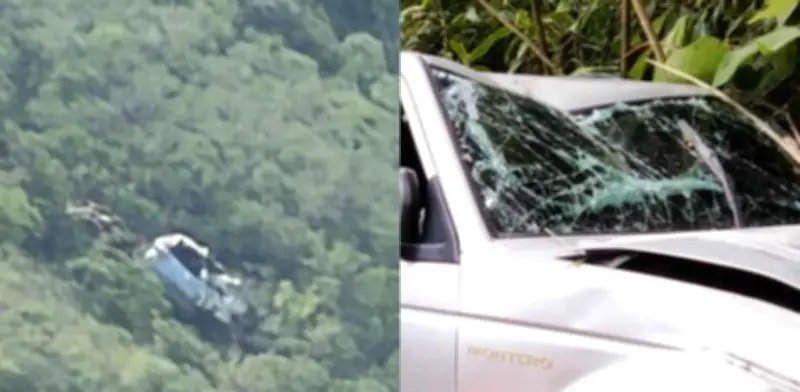 Accidente en el Cañón del Chicamocha: conductor falleció al caer al abismo