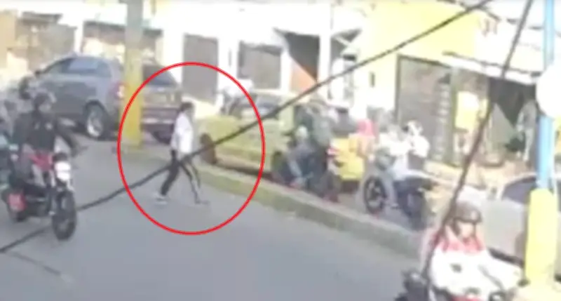 Adulto mayor muere atropellada por moto en Bucaramanga