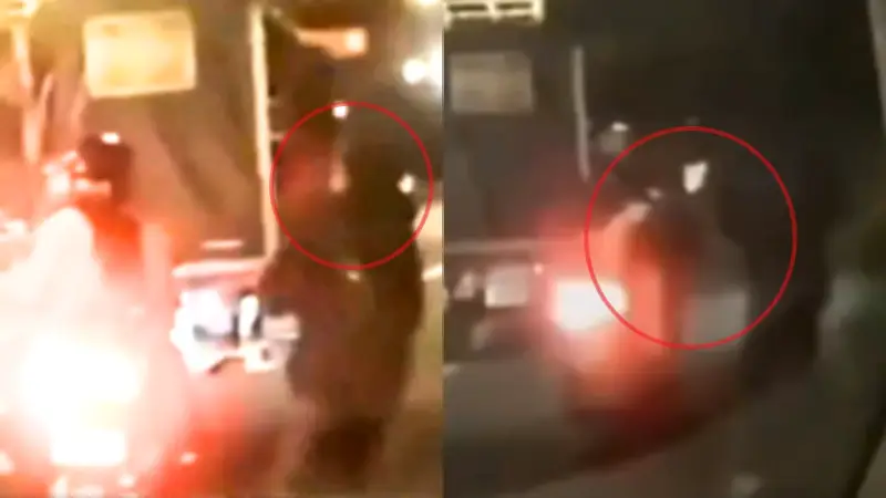 Alerta por raponazo a motociclistas en Medellín: video muestra el violento hurto