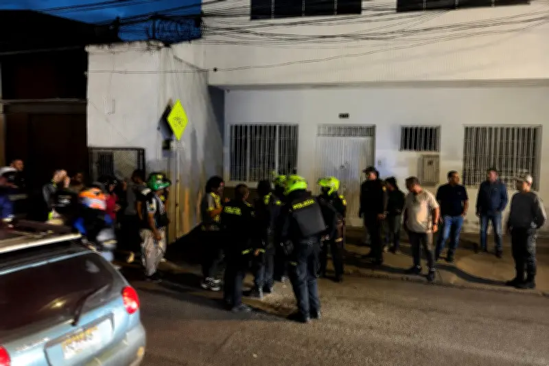 Asesinan a motociclista a tiros en pleno centro de Bucaramanga