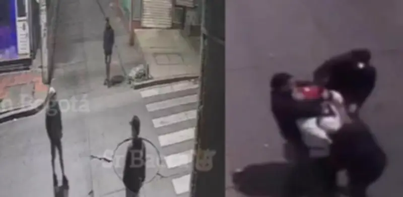 Atraco y golpiza a hombre en Usme quedó grabado en video