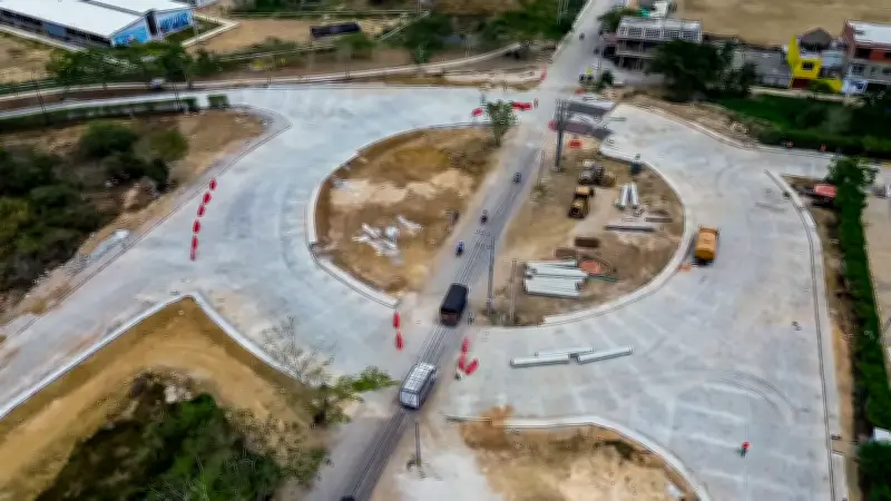 Avance del 75% en doble calzada hacia Tierra Baja en Cartagena