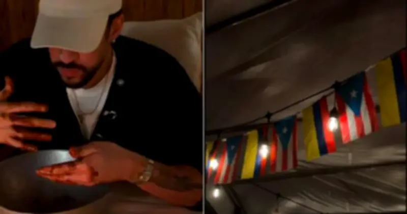 Bad Bunny revive su paso por Medellín con fotos y videos inéditos