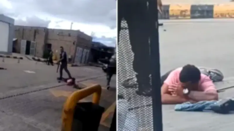 Balacera en Soacha por intento de hurto en gasolinera deja tres heridos