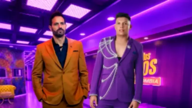 Besazo en La Casa de los Famosos: Emiro y Alejandro encienden redes