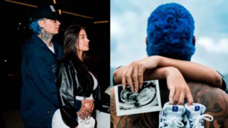 Blessd y Manuela QM: distanciamiento en baby shower tras escándalo de infidelidad