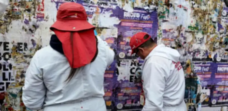 Bogotá intensifica lucha contra publicidad ilegal en espacio público