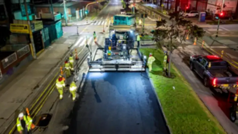 Bogotá repara más de un millón de metros cuadrados de vías con equipo tapahuecos
