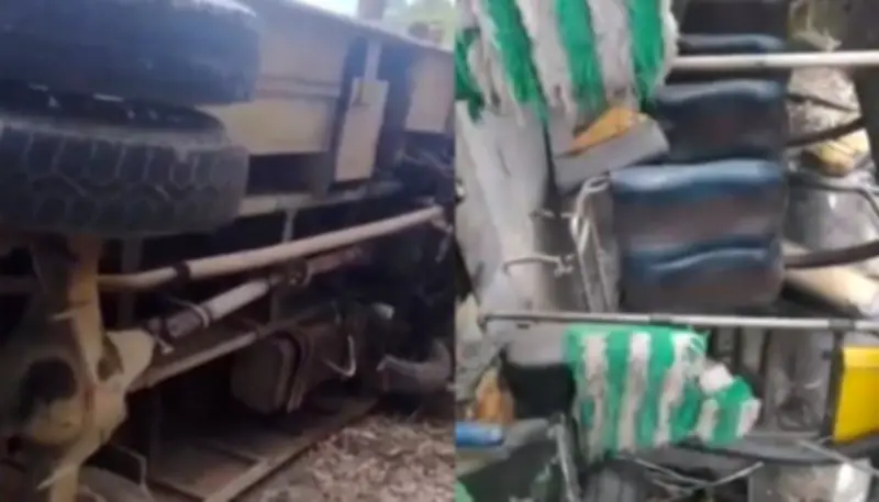 Bus escolar sufre grave accidente en Lourdes: 20 estudiantes afectados