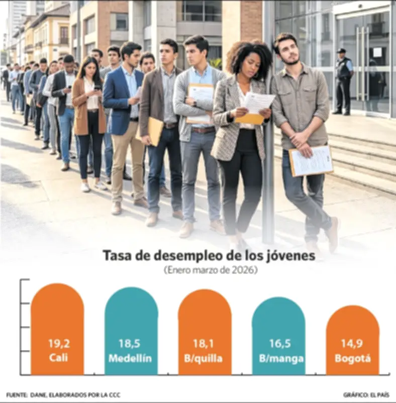 Cali: urge política sostenida para empleo juvenil
