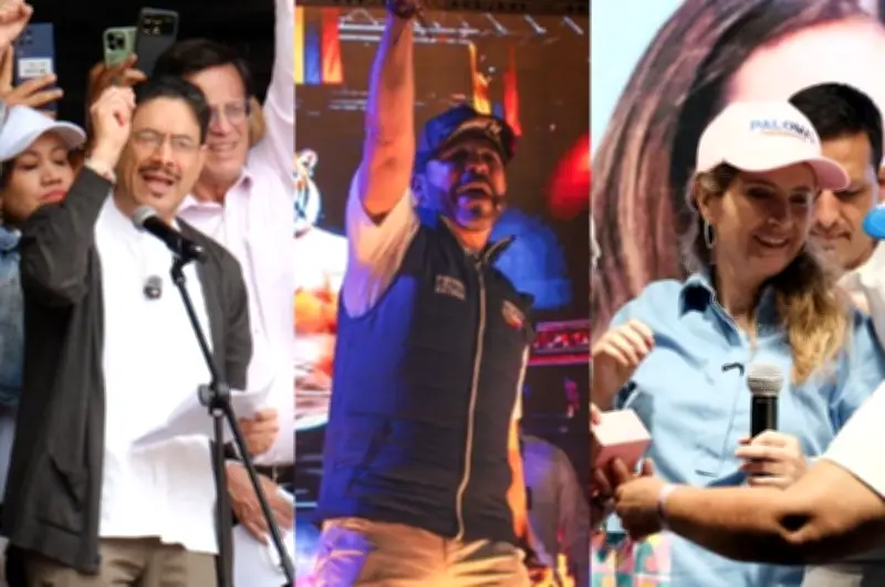 Candidatos presidenciales preparan cierres de campaña para la recta final