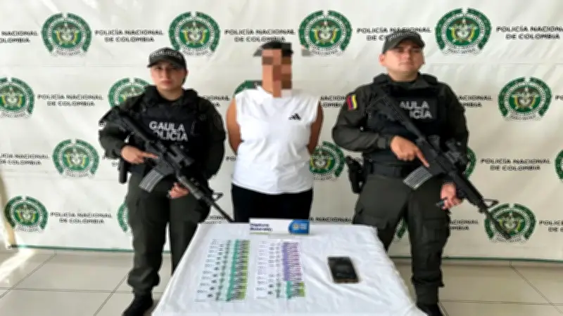 Capturada mujer por extorsión a funcionario de salud en Bucaramanga