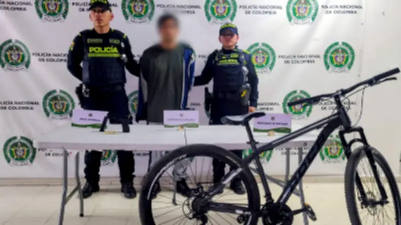 Capturado en ciclorruta tras hurtar bicicleta de $2 millones en estación Ricaurte