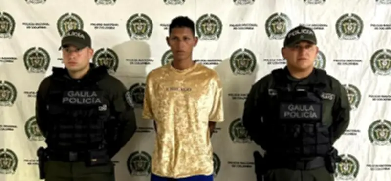 Capturan a alias 'Ferry', presunto enlace financiero del Clan del Golfo en Bolívar