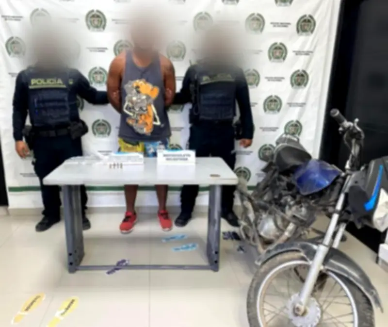 Capturan a alias 'Mecha Corta' con arma ilegal en Arjona, Bolívar