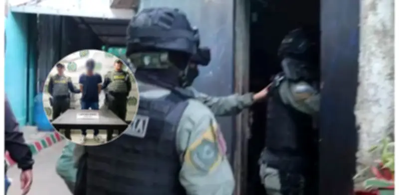 Capturan a alias Meraldo, operador logístico y financiero del Frente 57 en Valle