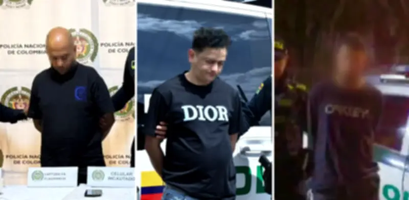 Capturan a coordinadores de extorsión y narcotráfico en Medellín