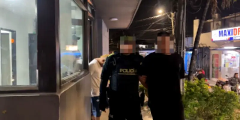 Capturan a cuatro presuntos sicarios en Cartagena con múltiples anotaciones judiciales
