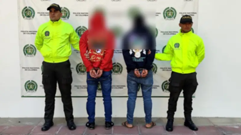 Capturan a dos hombres por ataque que dejó a víctima sin un ojo en Santander