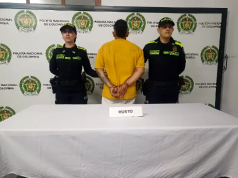 Capturan a hombre tras robo de taxi y accidente en vía Girón-Bucaramanga