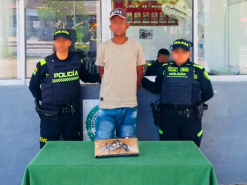 Capturan a joven armado en el sur de Cartagena