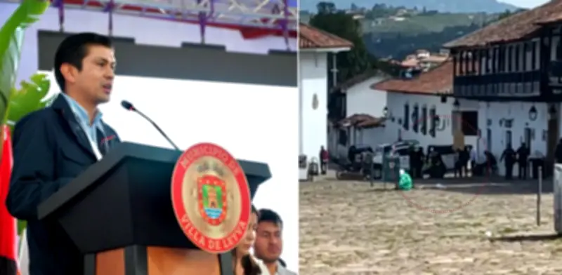 Capturan al alcalde de Villa de Leyva, Víctor Gamboa, cuando llegaba a la Alcaldía
