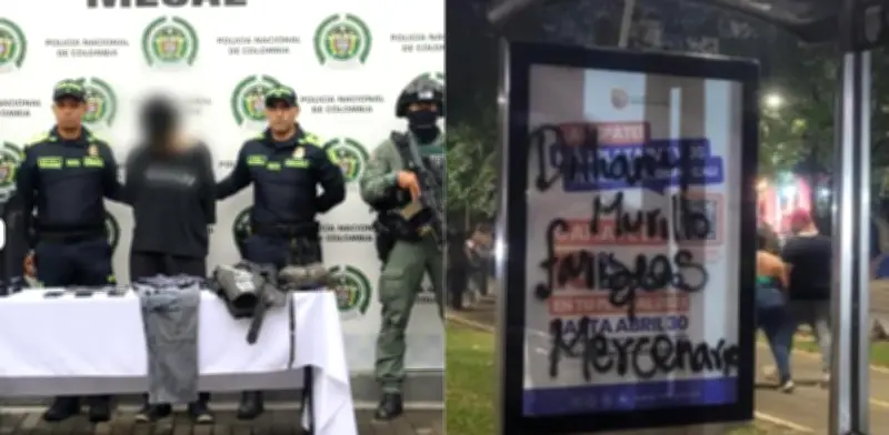 Capturan al primer responsable de vandalismo en siete estaciones del MIO en Cali