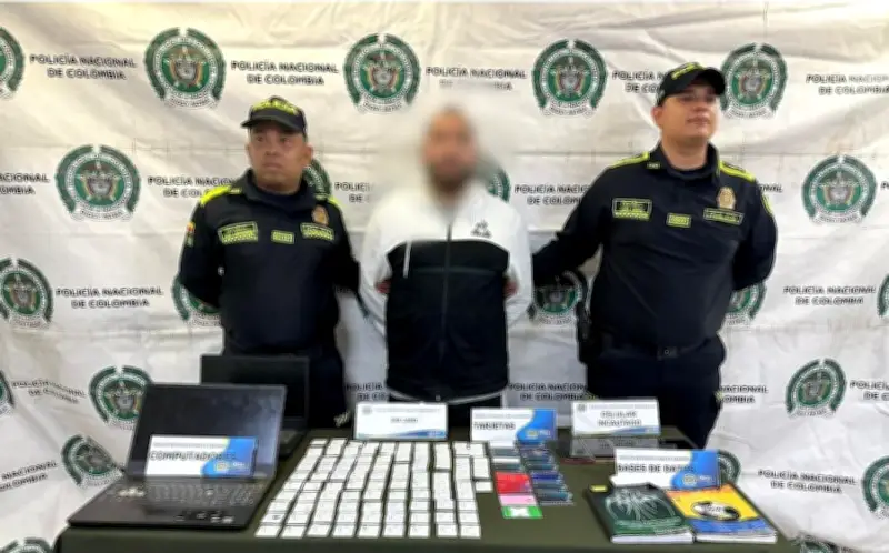 Capturan en Barranquilla a alias 'Chirry' por violación de datos personales
